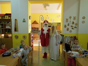 Mikuláš, čert a anděl ve školce